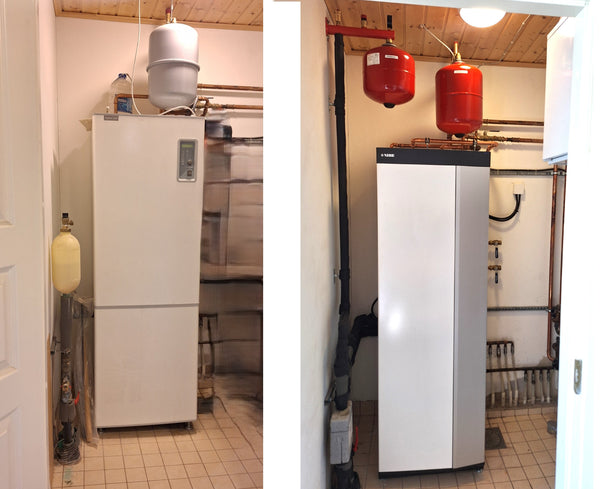 Rörbolaget bytte ut 20 år gammal bergvärmepump