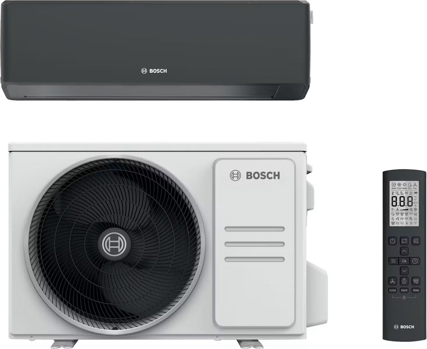 BOSCH CLIMATE 7100i 35 HE SVART