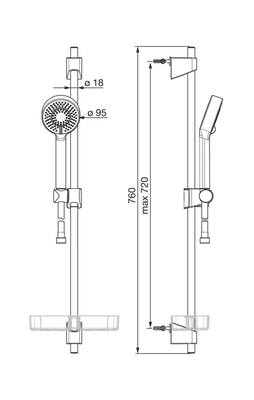 DUSCHSET ORAS 544 APOLLO